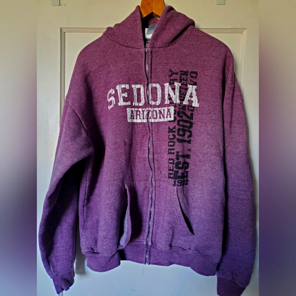 💜Sedona Arizona Zip Up Hoodie 🇺🇸